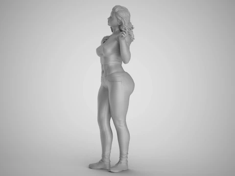 Politely Refuse 3D Print Model