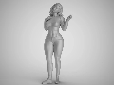 Politely Refuse 3D Print Model