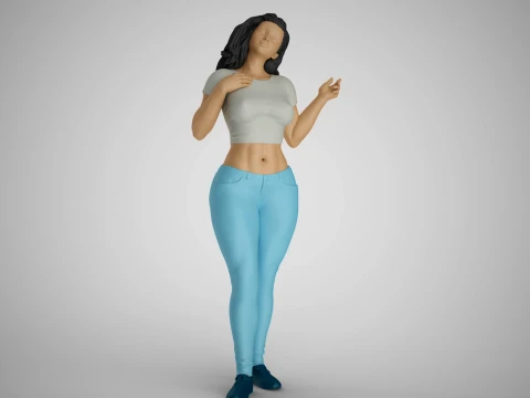 Politely Refuse 3D Print Model