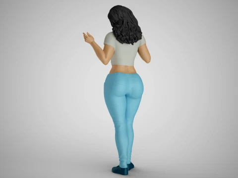 Politely Refuse 3D Print Model