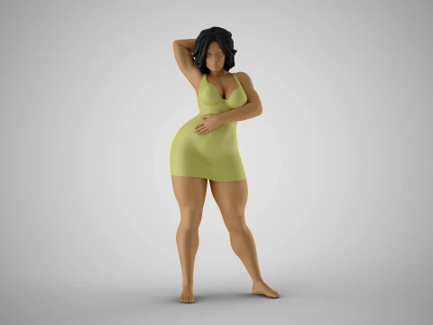 More Than a Woman 3D Print Model
