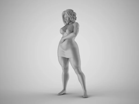 More Than a Woman 3D Print Model