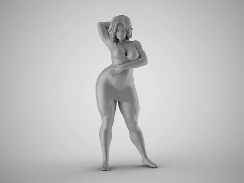 More Than a Woman 3D Print Model