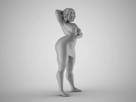 More Than a Woman 3D Print Model