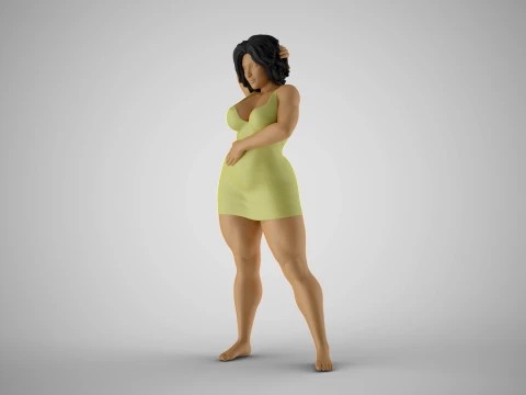 More Than a Woman 3D Print Model
