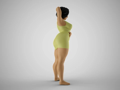 More Than a Woman 3D Print Model