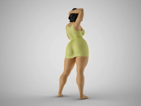 More Than a Woman 3D Print Model