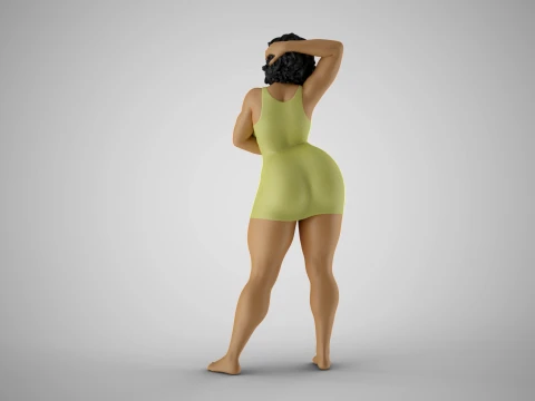More Than a Woman 3D Print Model