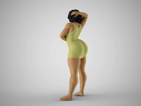 More Than a Woman 3D Print Model