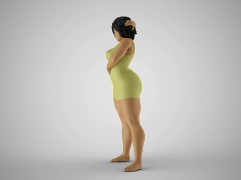 More Than a Woman 3D Print Model