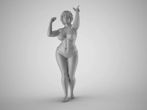 Maverick Woman 3D Print Model