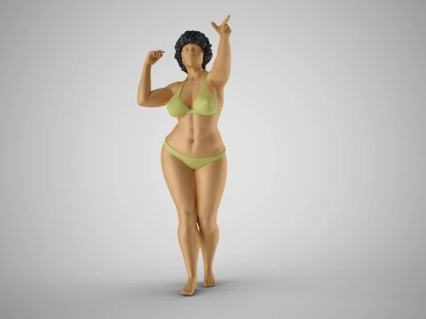 Maverick Woman 3D Print Model