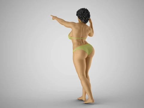 Maverick Woman 3D Print Model