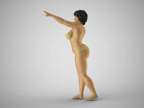 Maverick Woman 3D Print Model