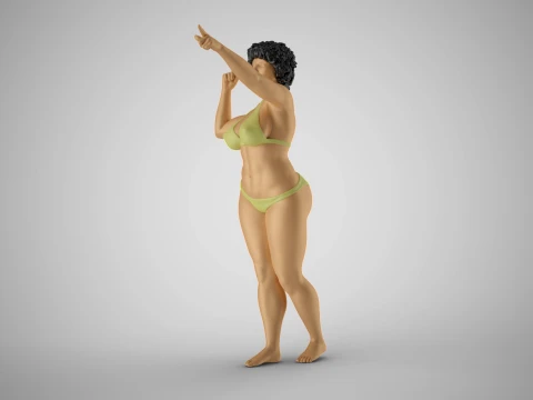 Maverick Woman 3D Print Model