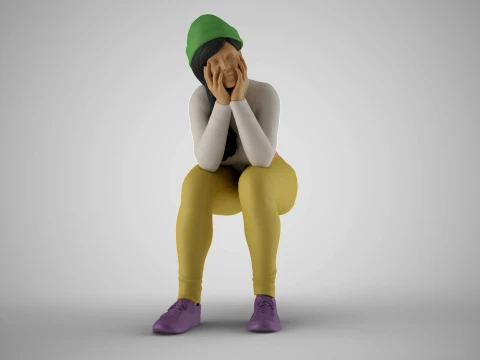 Bored Audience 3D Print Model
