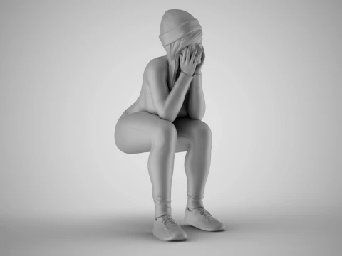 Bored Audience 3D Print Model