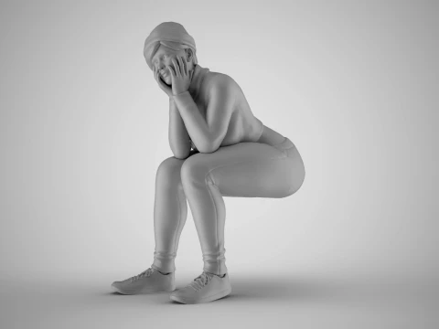Bored Audience 3D Print Model