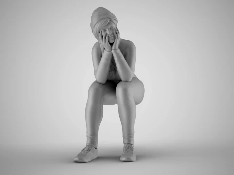 Bored Audience 3D Print Model