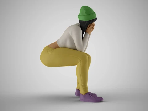 Bored Audience 3D Print Model