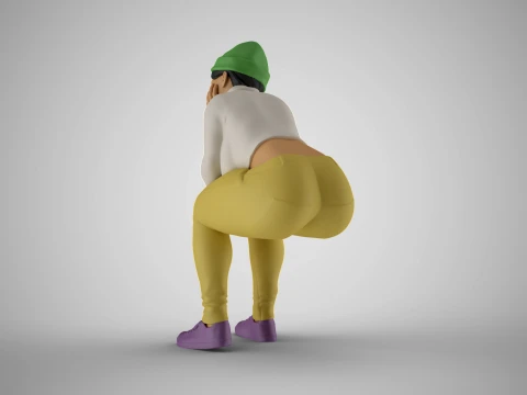 Bored Audience 3D Print Model