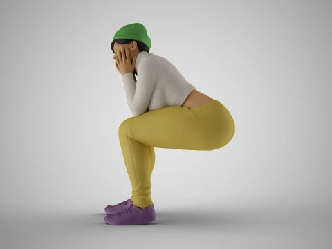 Bored Audience 3D Print Model