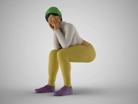 Bored Audience 3D Print Model