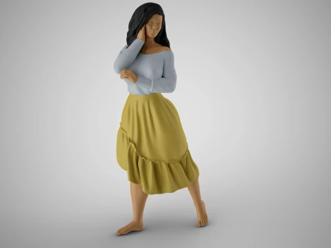 La bellezza del villaggio Modello di stampa 3D