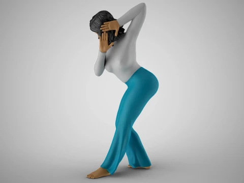 Gossip Girl Listening Through Neighbor 3D Print Model