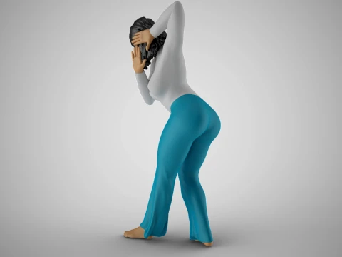 Gossip Girl Listening Through Neighbor 3D Print Model