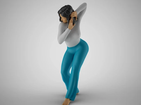 Gossip Girl Listening Through Neighbor 3D Print Model