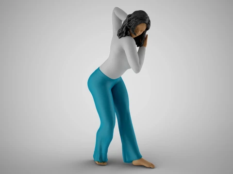 Gossip Girl Listening Through Neighbor 3D Print Model
