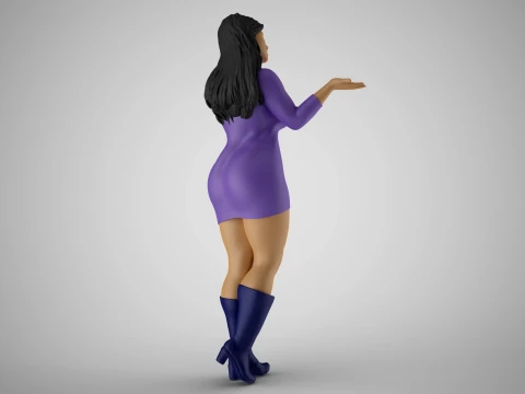 Unaware Woman 3 3D Print Model
