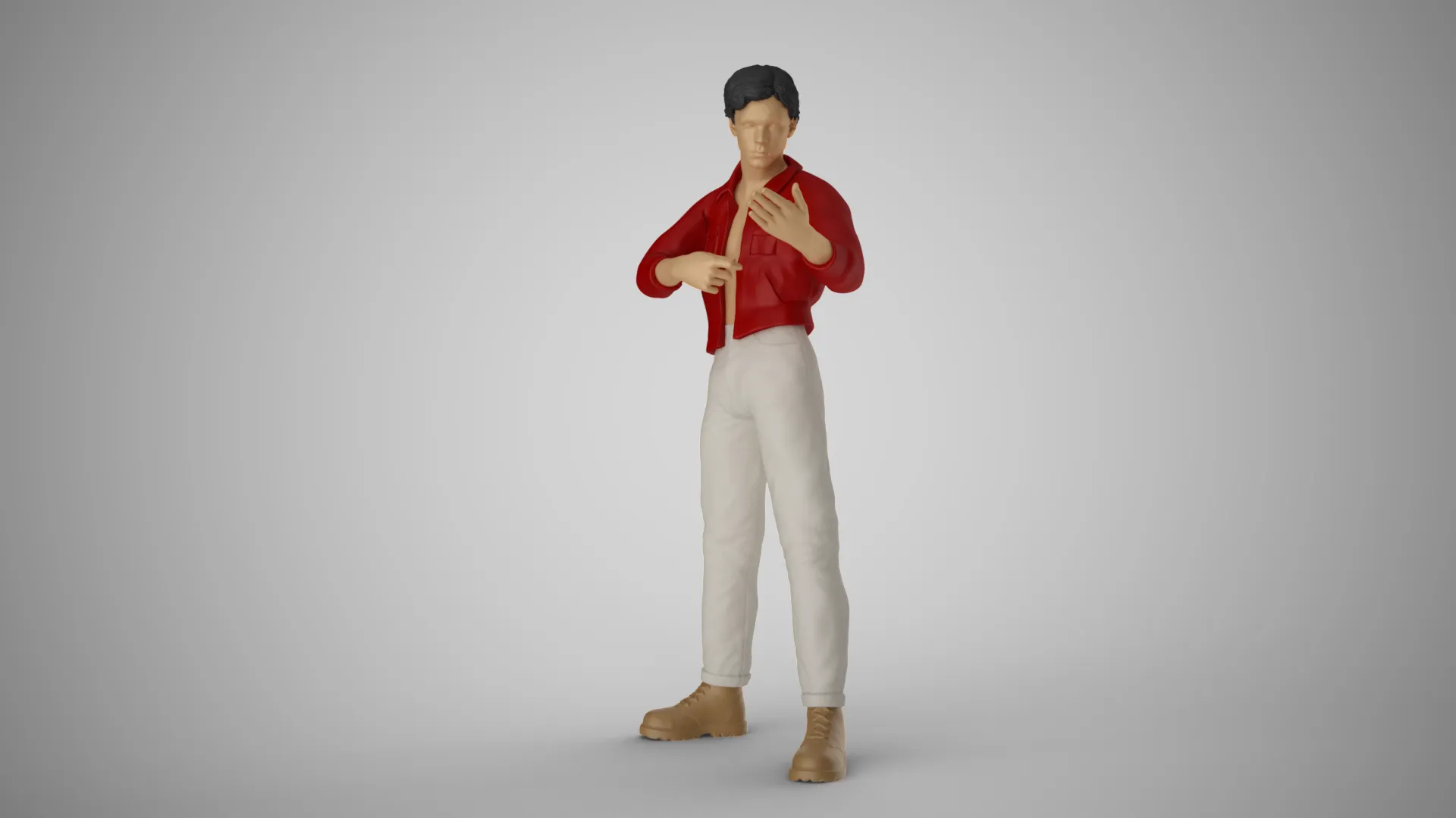 Artist 3D Print Model .c4d .max .obj .3ds .fbx .stl .blend