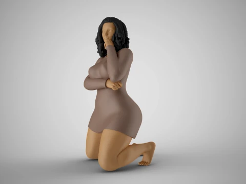 Seditious Woman 2 3D Print Model