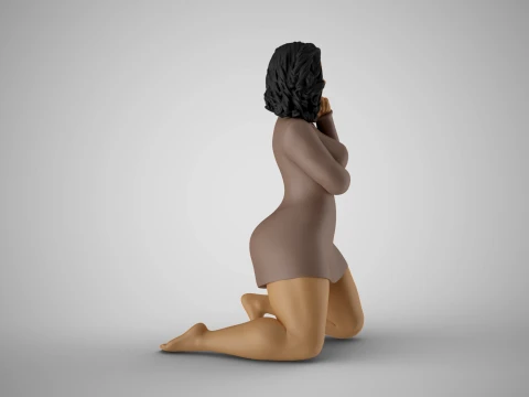 Seditious Woman 2 3D Print Model