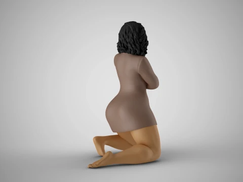 Seditious Woman 2 3D Print Model