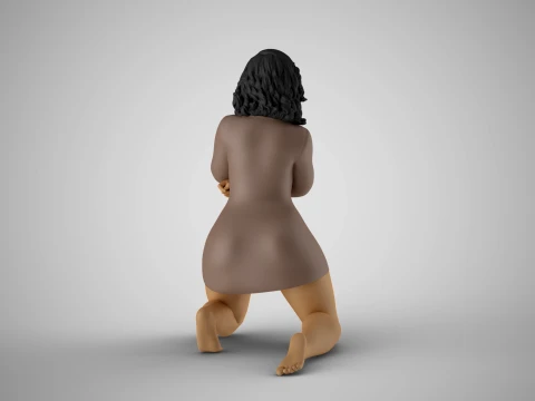 Seditious Woman 2 3D Print Model