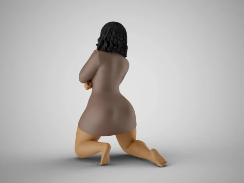 Seditious Woman 2 3D Print Model
