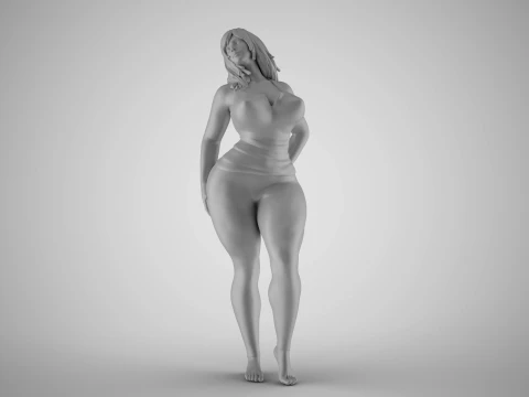 Girl Weight Loss Plans 3D Print Model