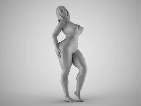 Girl Weight Loss Plans 3D Print Model