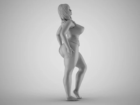 Girl Weight Loss Plans 3D Print Model