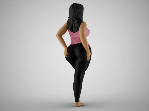 Girl Weight Loss Plans 3D Print Model