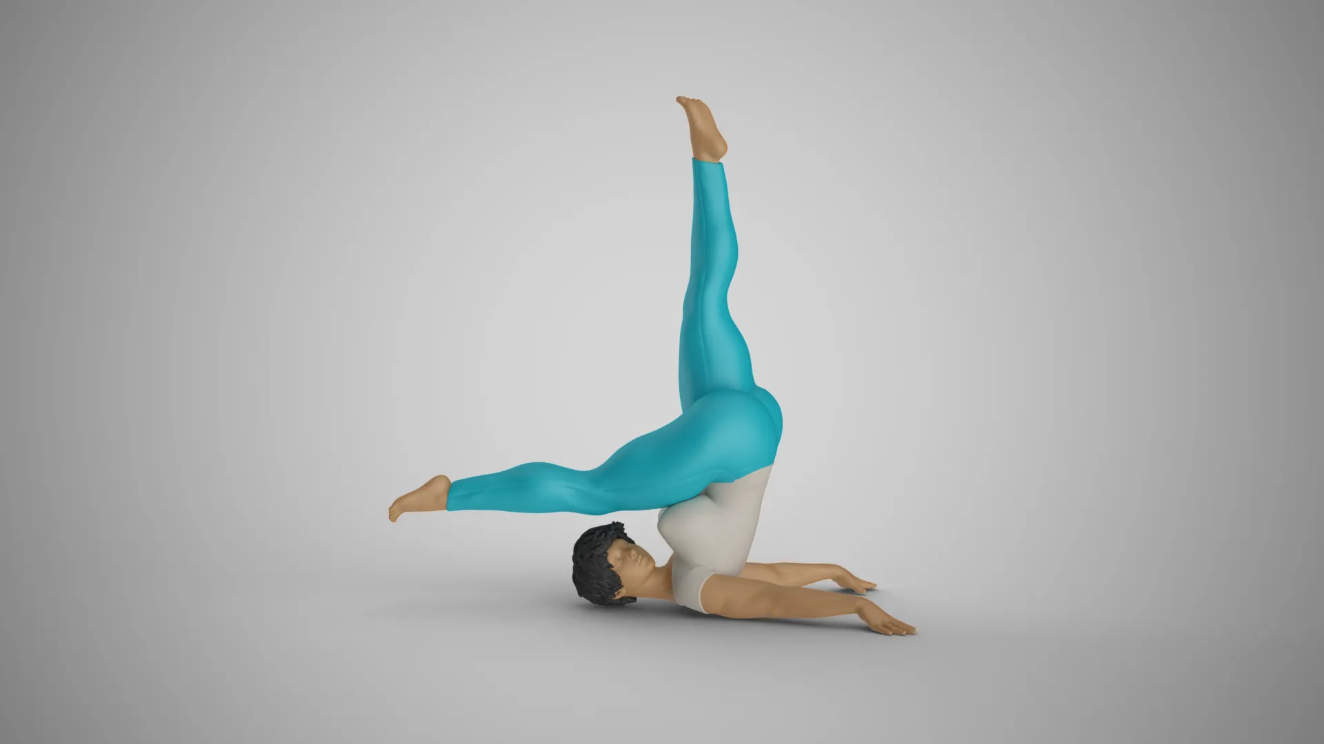 Flexibility at Midday 3D Print Model .c4d .max .obj .3ds .fbx .stl .blend 