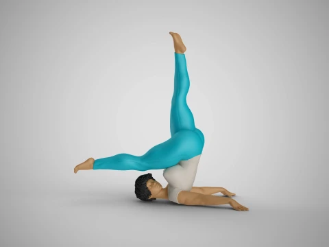 Flexibilidade ao meio-dia Modelo de Impressão 3D