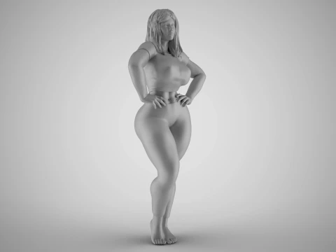 Headstrong Woman 3D Print Model