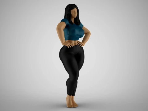 Headstrong Woman 3D Print Model