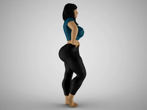 Headstrong Woman 3D Print Model