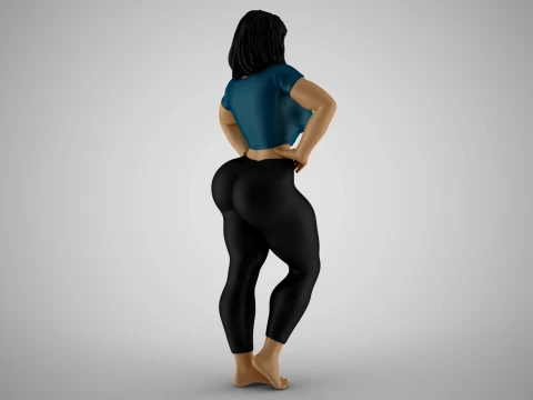 Headstrong Woman 3D Print Model