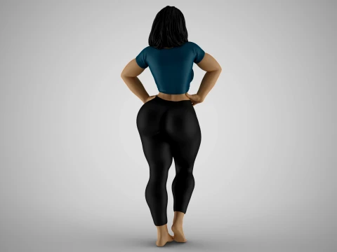 Headstrong Woman 3D Print Model